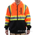 Reflective Safety Sweaters High Vis Sweater Security Hoodies Reflective Safety Jacket Supplier